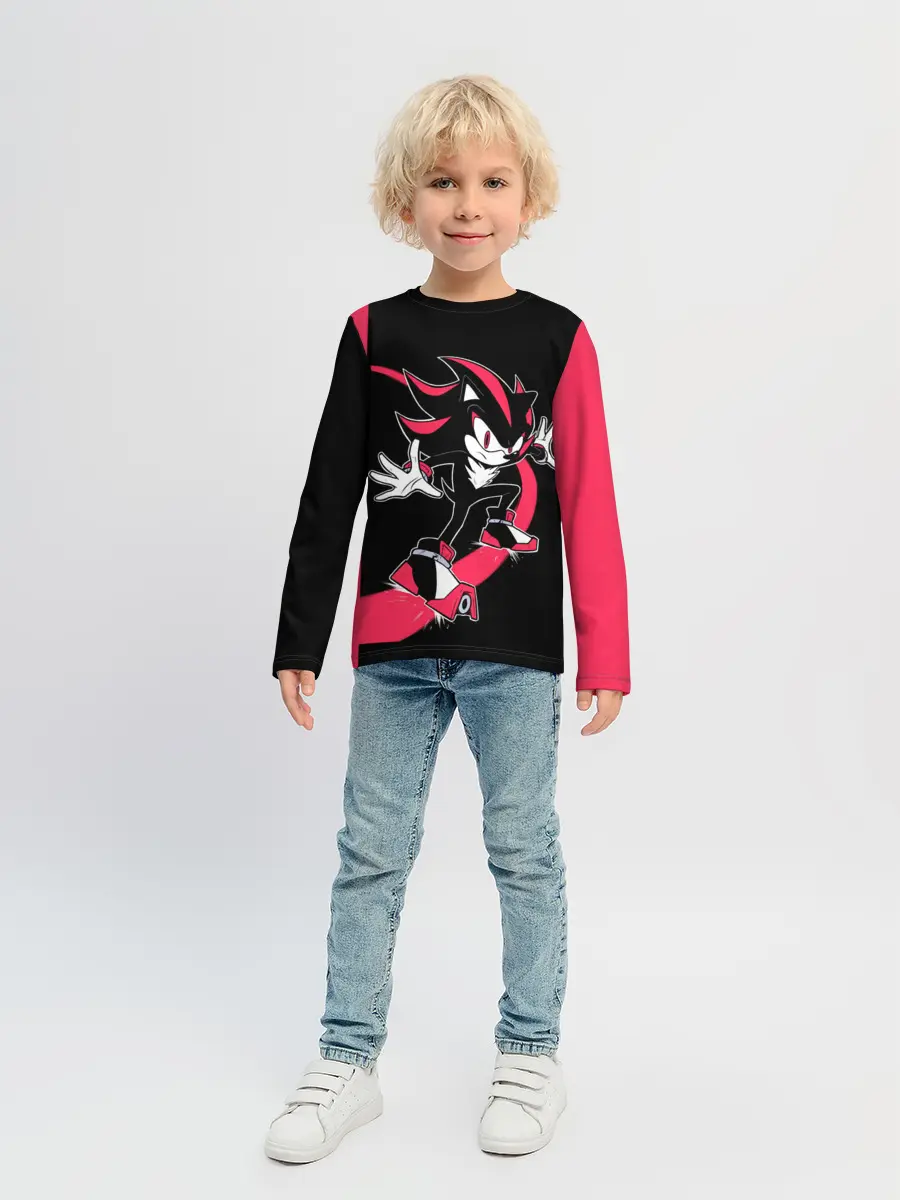 Детский лонгслив / SONIC X | DARK SONIC