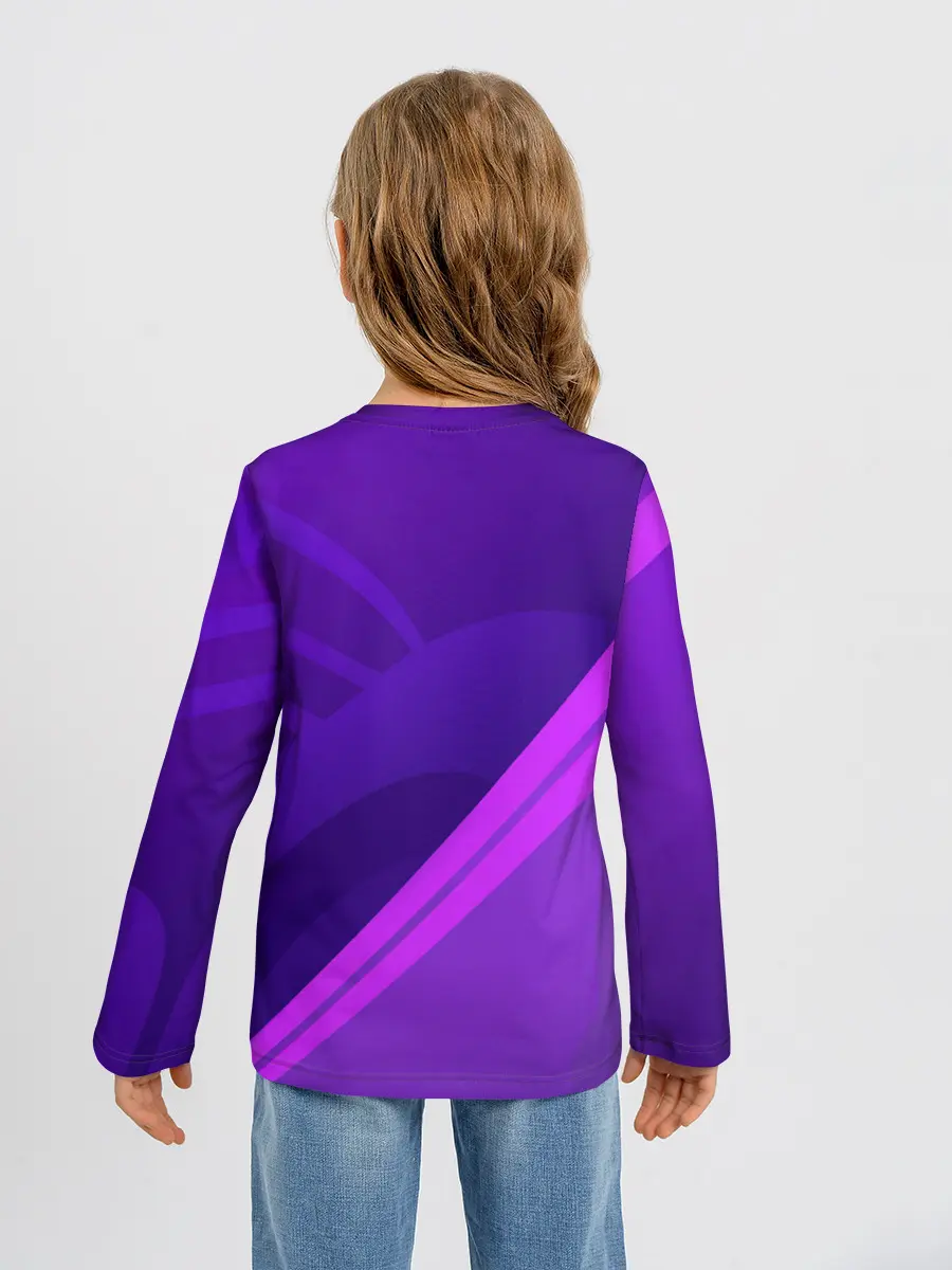 Детский лонгслив / Fortnite Blue Jade