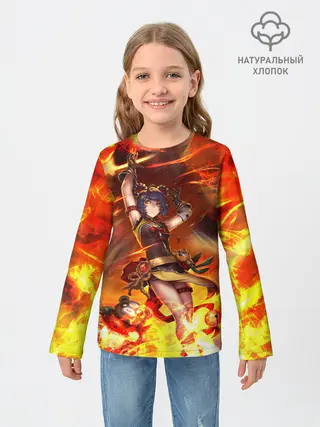 Детский лонгслив / Сян Лин | Genshin Impact