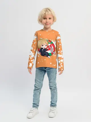 Детский лонгслив / Yachi Hitoka | Haikyu | Волейбол