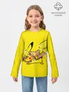 Детский лонгслив / Пикачу Зеницу клинок демонов