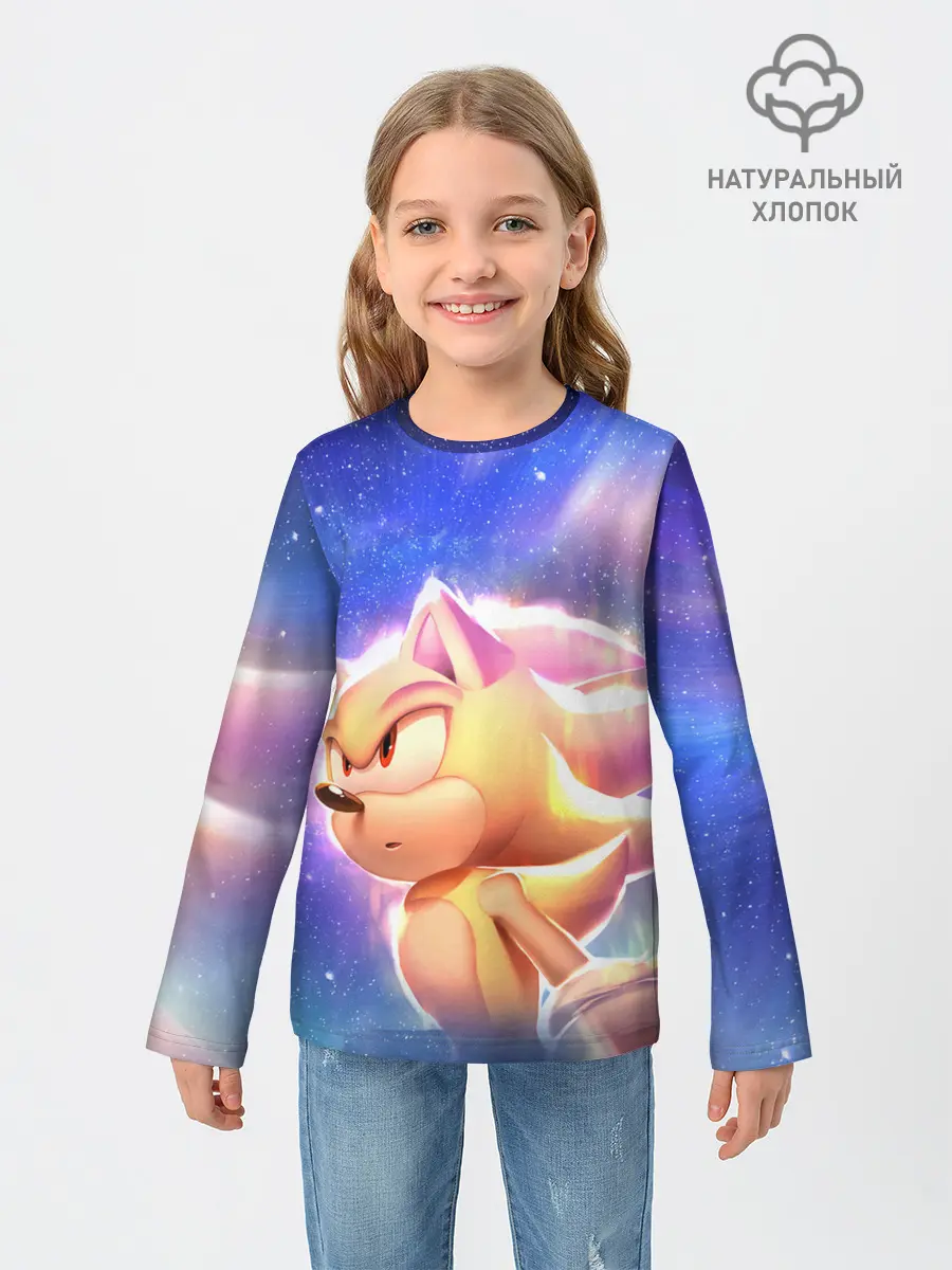 Детский лонгслив / SONIC | СОНИК