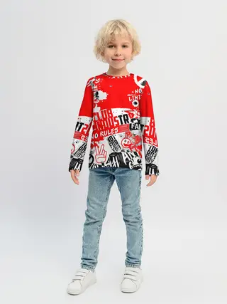 Детский лонгслив / Crazy