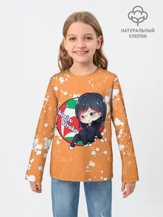 Детский лонгслив / Shimizu Kiyoko | Haikyu | Волейбол