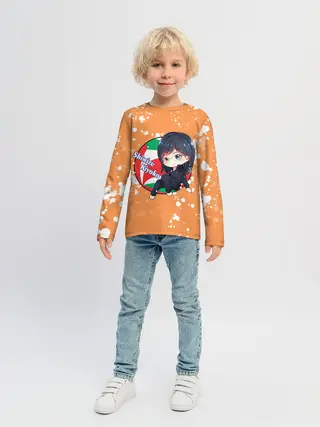 Детский лонгслив / Shimizu Kiyoko | Haikyu | Волейбол