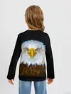 Детский лонгслив / Белоголовый орлан