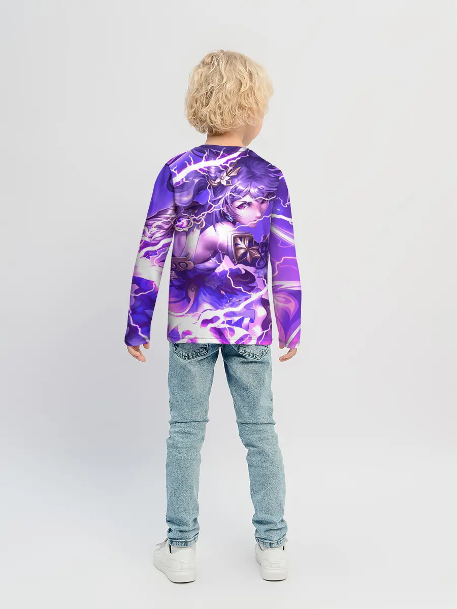Детский лонгслив / Баал | Genshin Impact | Геншин Импакт