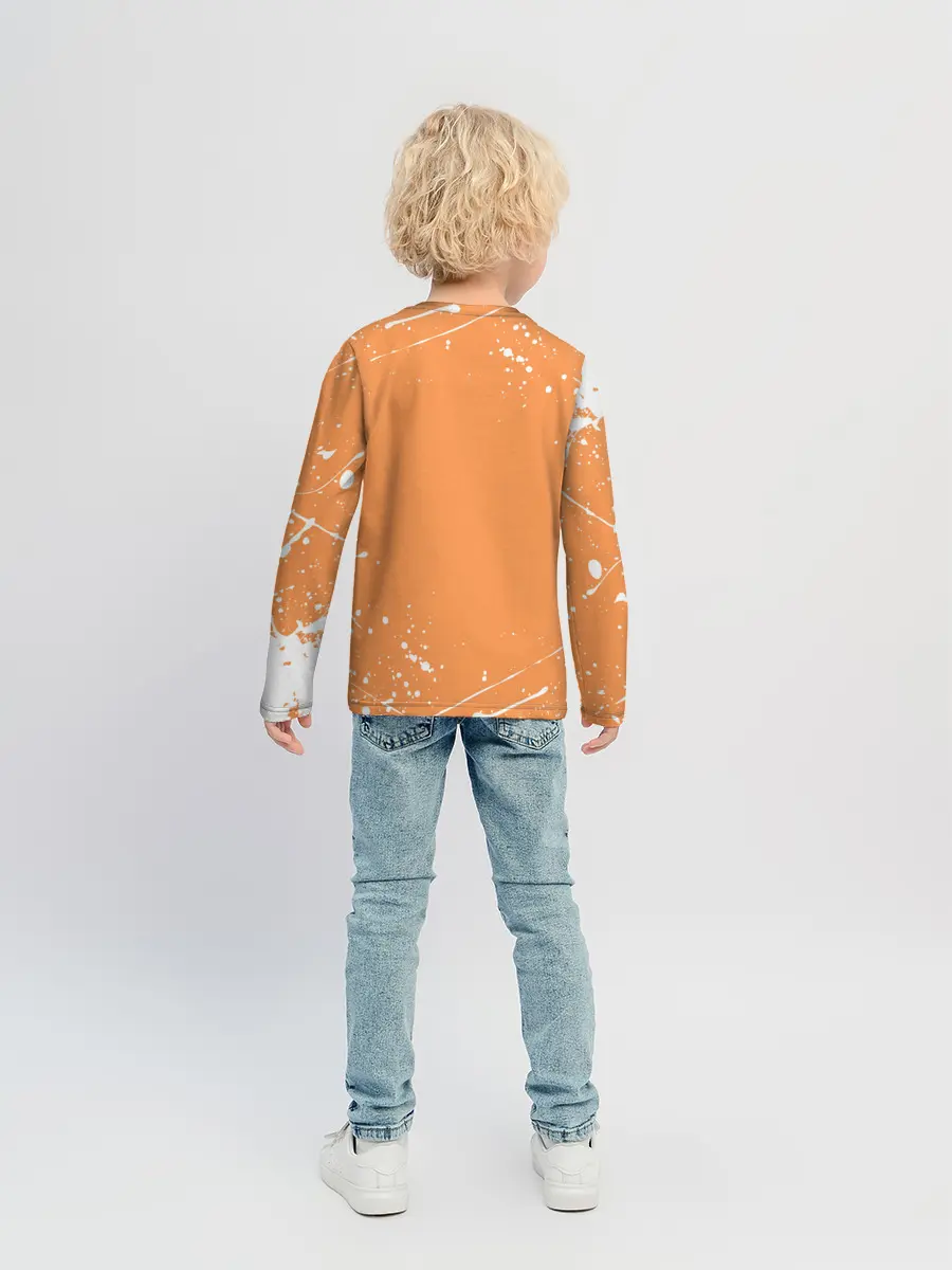 Детский лонгслив / Nishinoya Yuo | Haikyu | Волейбол