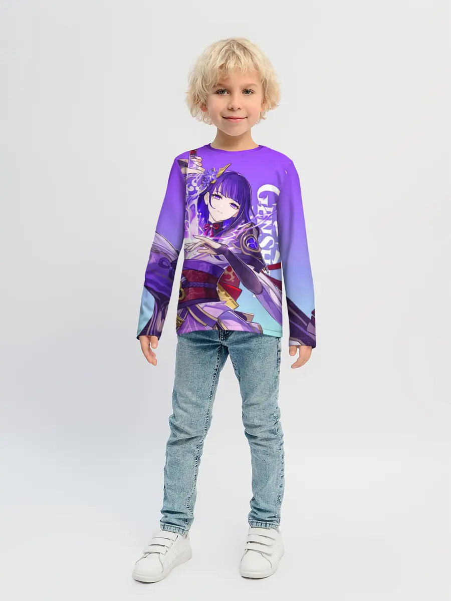 Детский лонгслив / Genshin Impact, Сёгун Райдэн