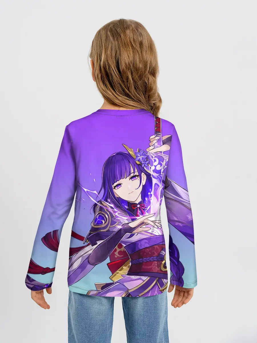 Детский лонгслив / Genshin Impact, Сёгун Райдэн