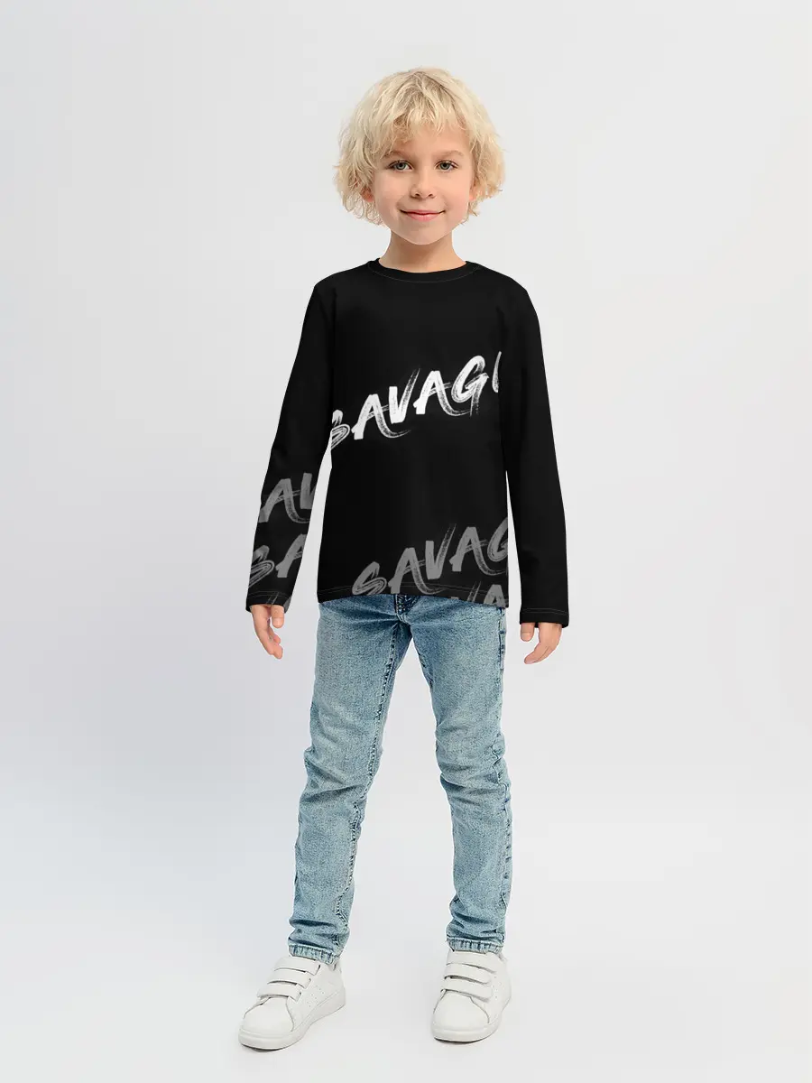 Детский лонгслив / Savage