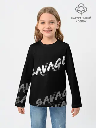 Детский лонгслив / Savage