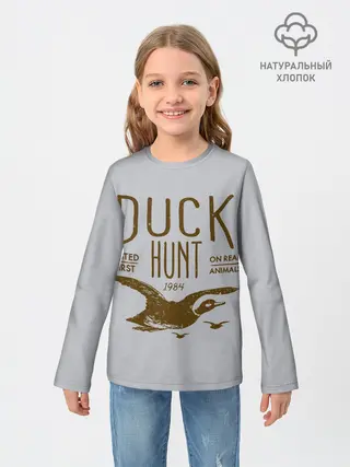 Детский лонгслив / Утиная охота