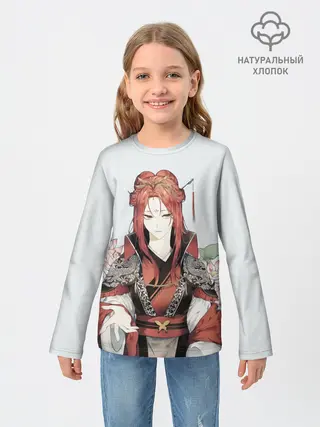 Детский лонгслив / Хон Лион Облачный цветок