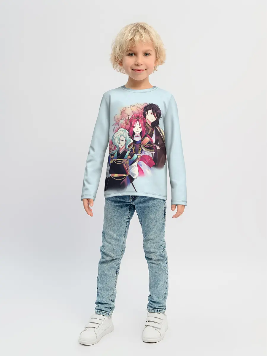 Детский лонгслив / Манхва, Облачный цветок