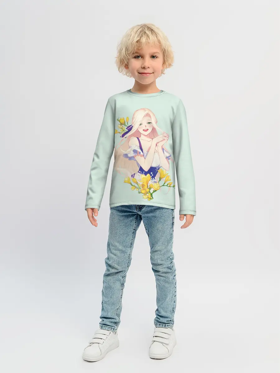 Детский лонгслив / Naui Manyeo