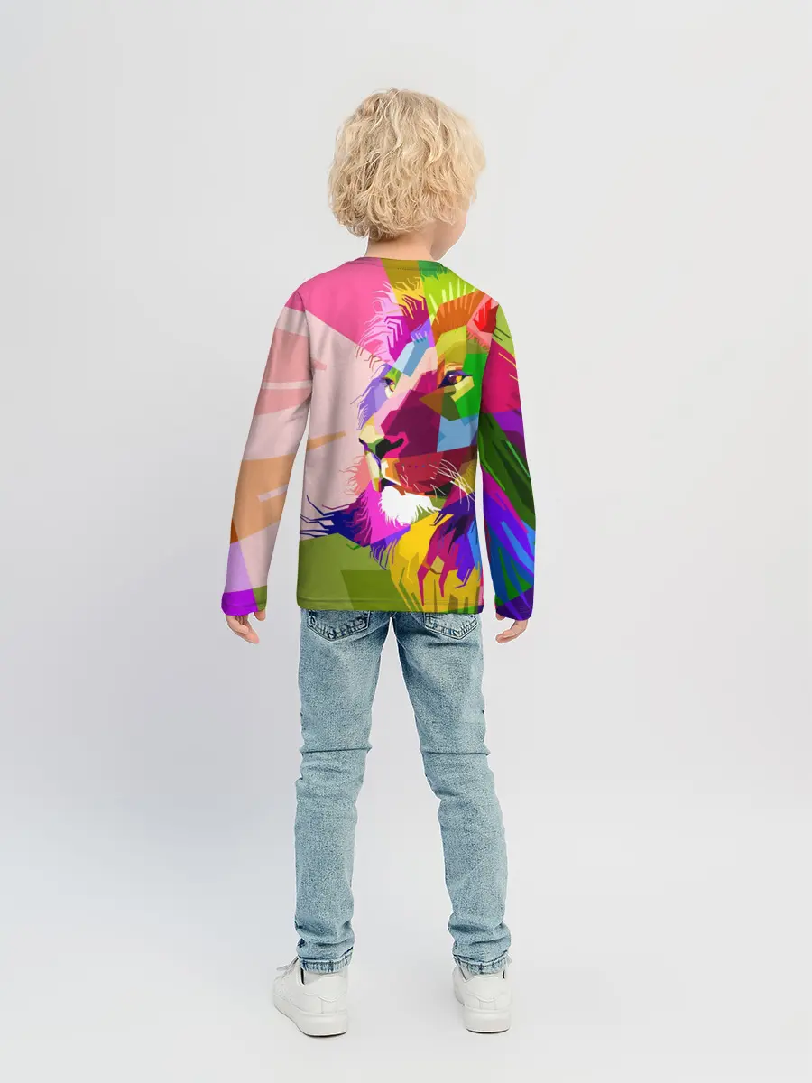 Детский лонгслив / I am the lion king