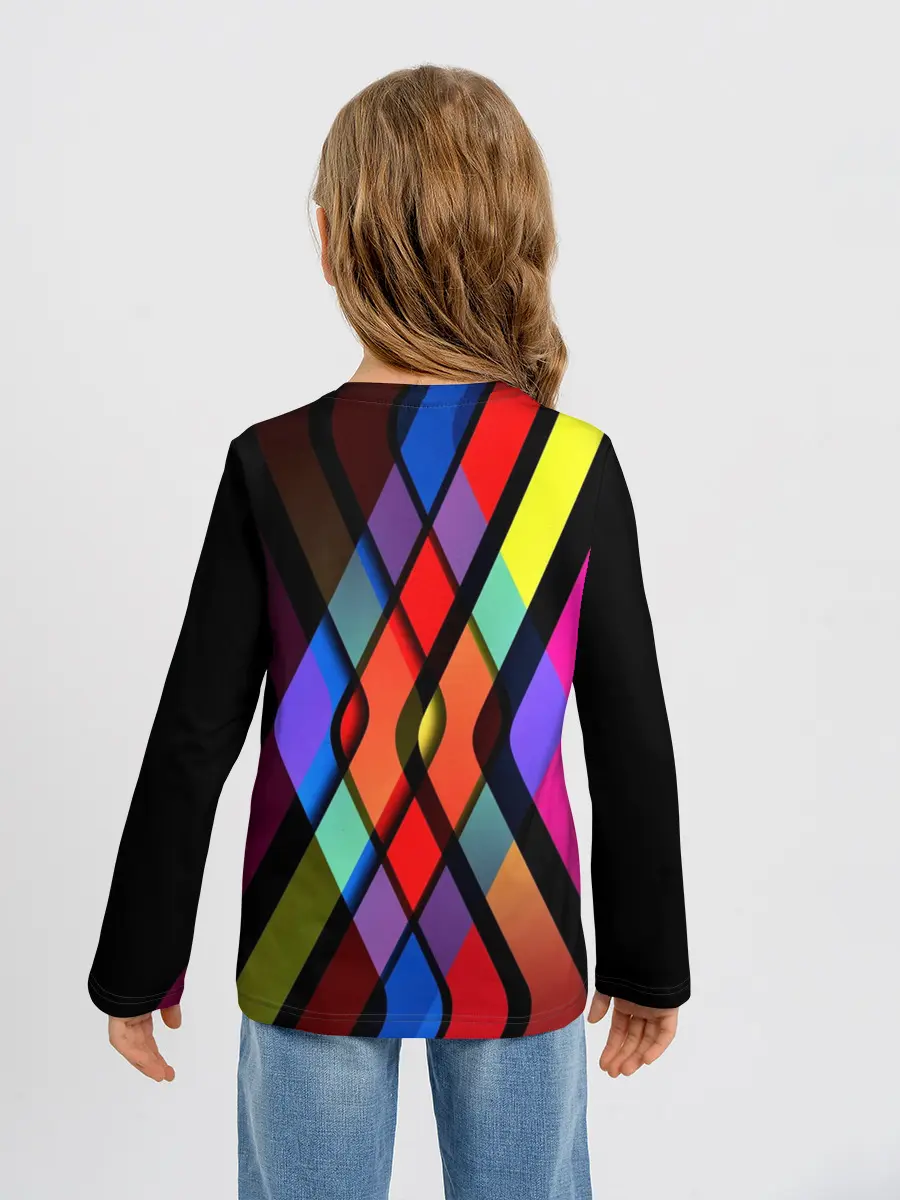 Детский лонгслив / Пересечение