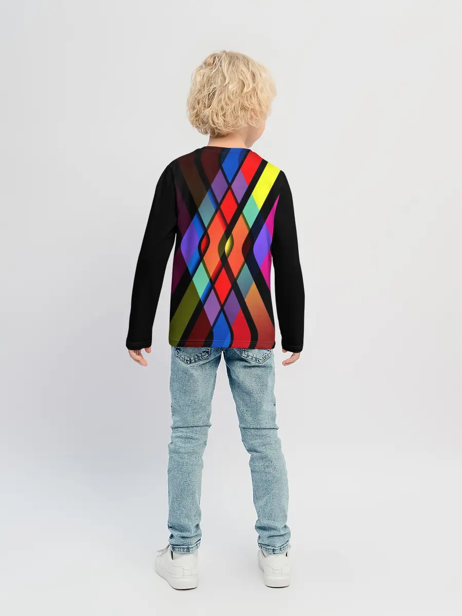 Детский лонгслив / Пересечение
