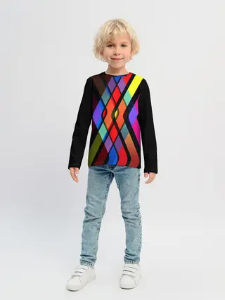 Детский лонгслив / Пересечение