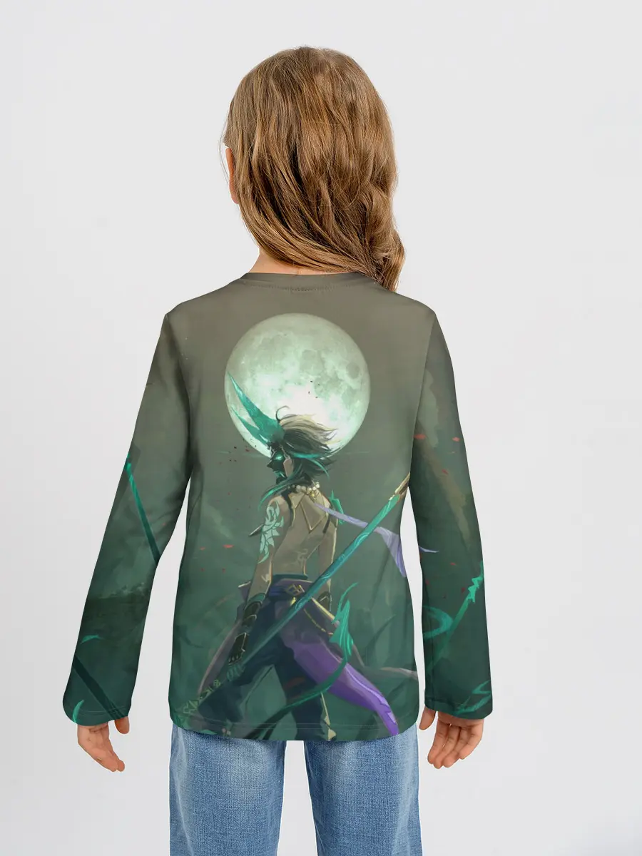 Детский лонгслив / XIAO | СЯО | ПОЛНОЛУНИЕ