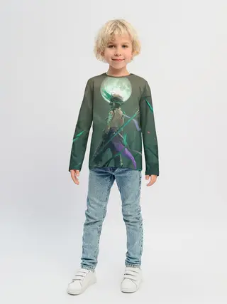 Детский лонгслив / XIAO | СЯО | ПОЛНОЛУНИЕ