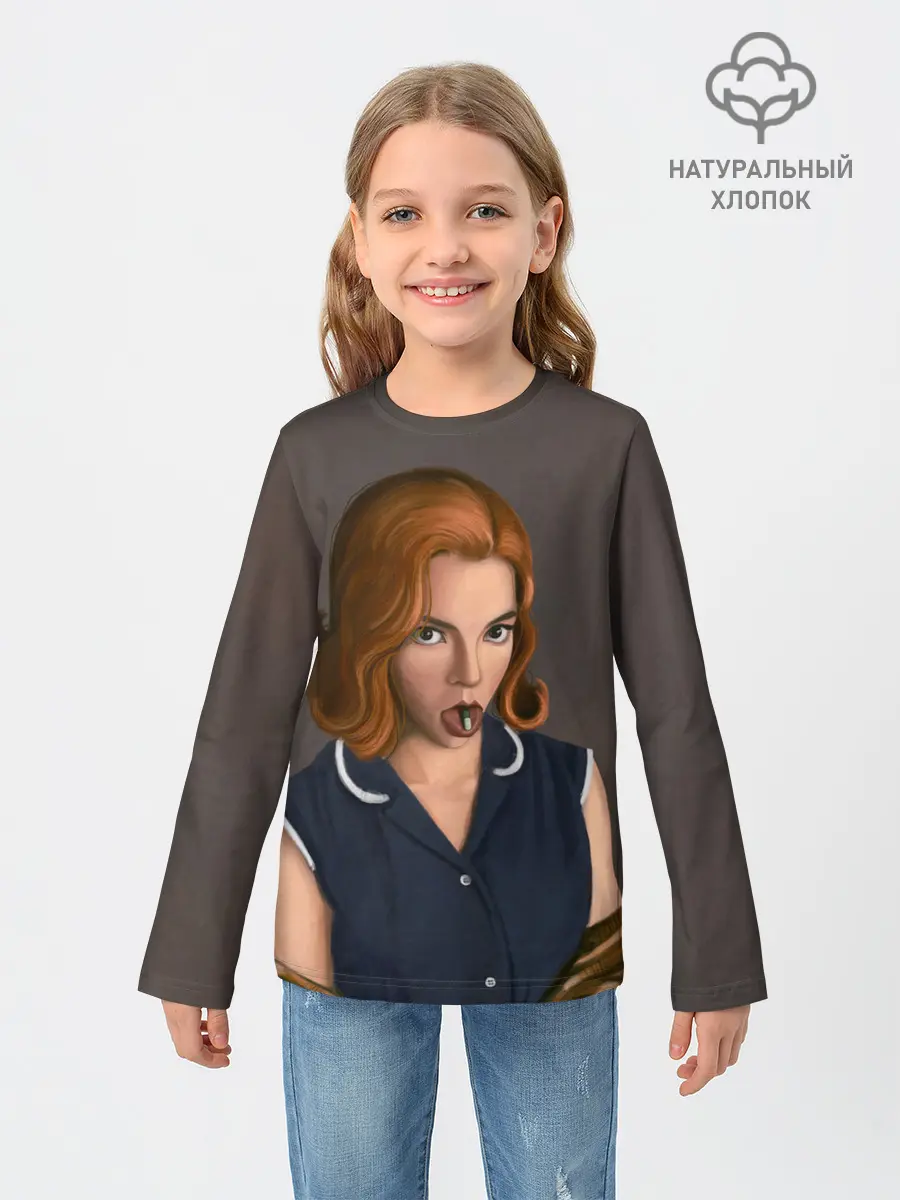 Детский лонгслив / Элизабет