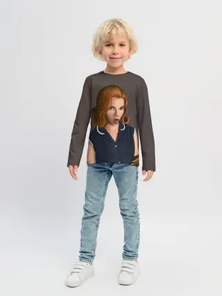 Детский лонгслив / Элизабет