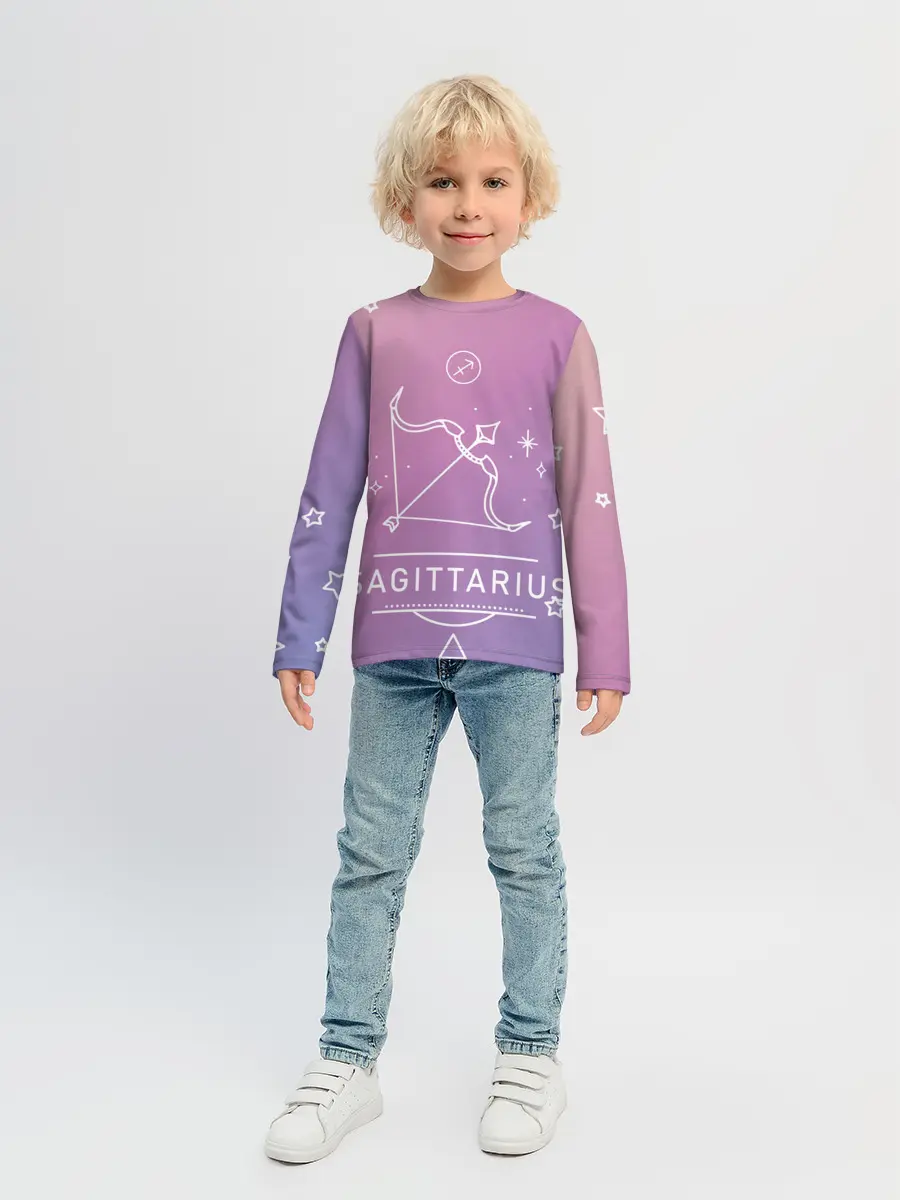 Детский лонгслив / Знак Стрелец