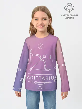 Детский лонгслив / Знак Стрелец