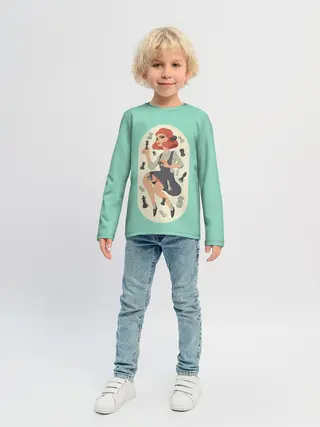 Детский лонгслив / Элизабет Хармон