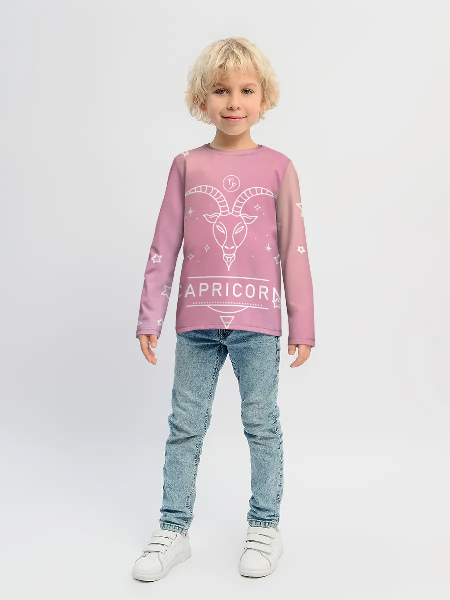 Детский лонгслив / Знак Козерог