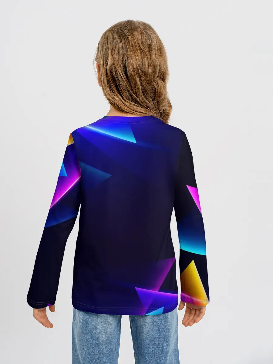 Детский лонгслив / КУРОО ТЕЦУРО / TETSURO / NEON