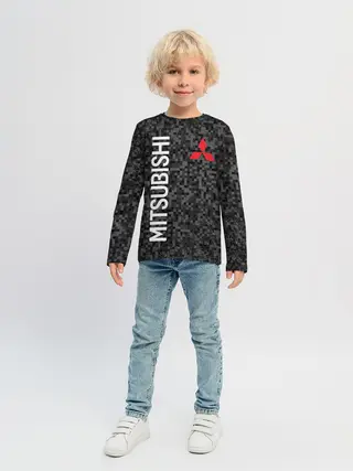 Детский лонгслив / MITSUBISHI Камуфляж