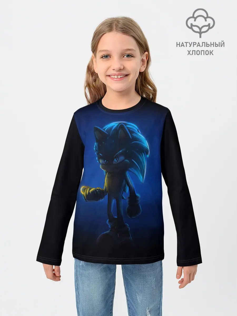 Детский лонгслив / SONIC | СОНИК