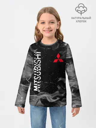 Детский лонгслив / MITSUBISHI | ОГОНЬ