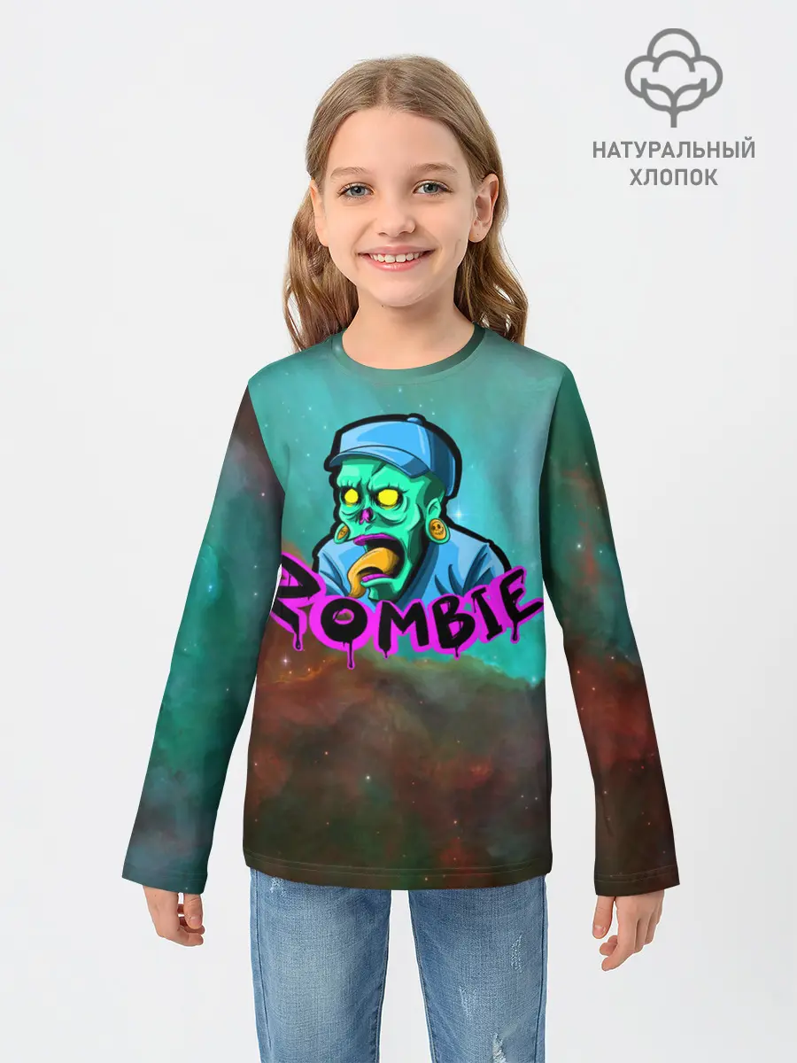 Детский лонгслив / ZOMBIE