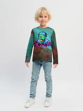 Детский лонгслив / ZOMBIE