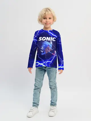 Детский лонгслив / SONIC | СОНИК