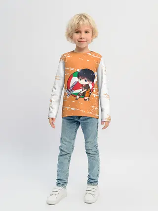 Детский лонгслив / Kageyama tobio | Haikyu