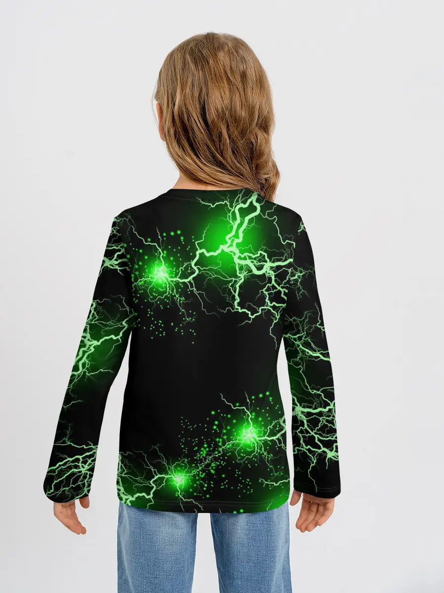 Детский лонгслив / S.T.A.L.K.E.R. NEON МОЛНИЯ