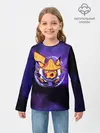 Детский лонгслив / Пикачу прыжок в молниях