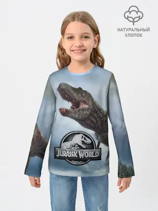 Детский лонгслив / Jurassic World | Мир Юрского периода