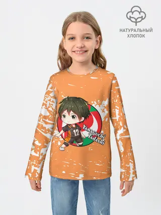 Детский лонгслив / Yamaguchi Tadashi | Haikyu | Волейбол