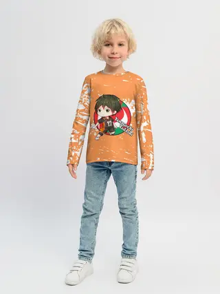 Детский лонгслив / Yamaguchi Tadashi | Haikyu | Волейбол