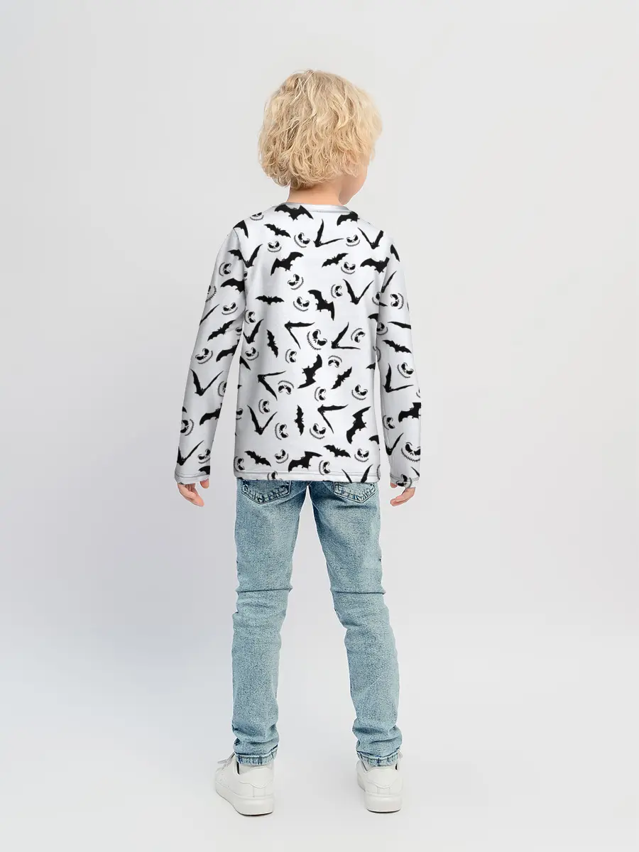 Детский лонгслив / Хэллоуин, Grim Reaper