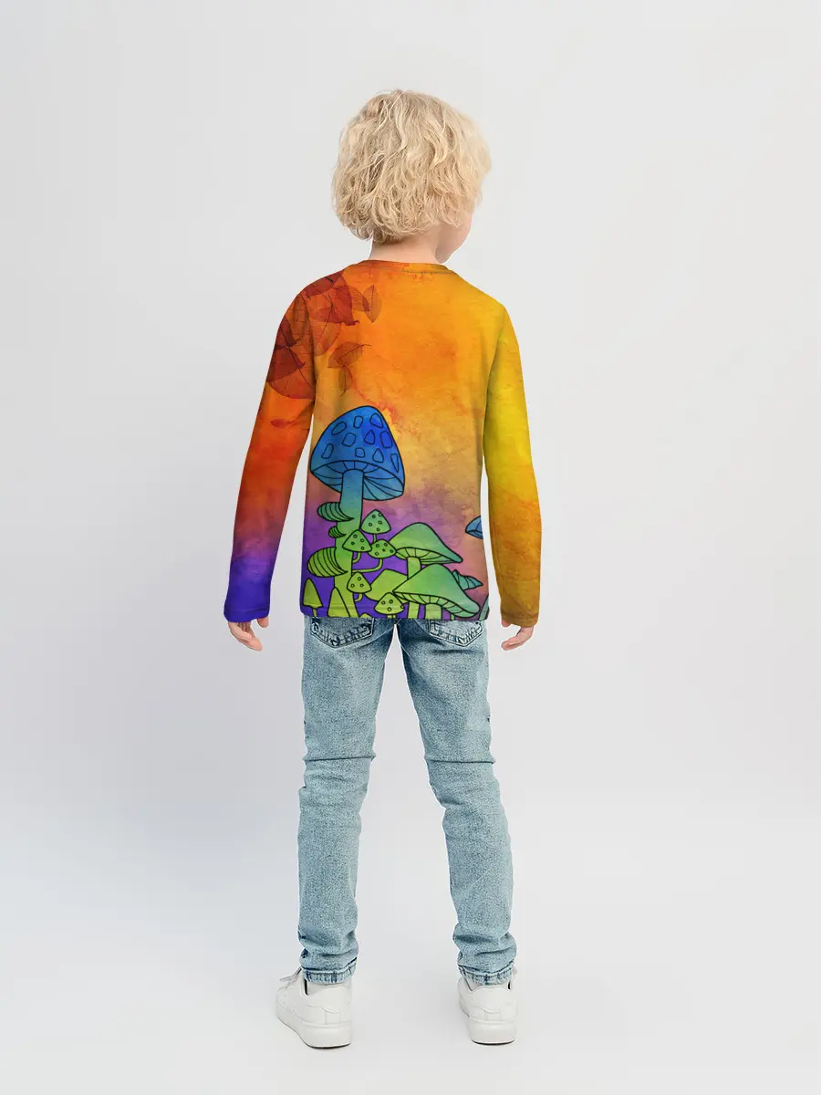 Детский лонгслив / Заколдованный лес