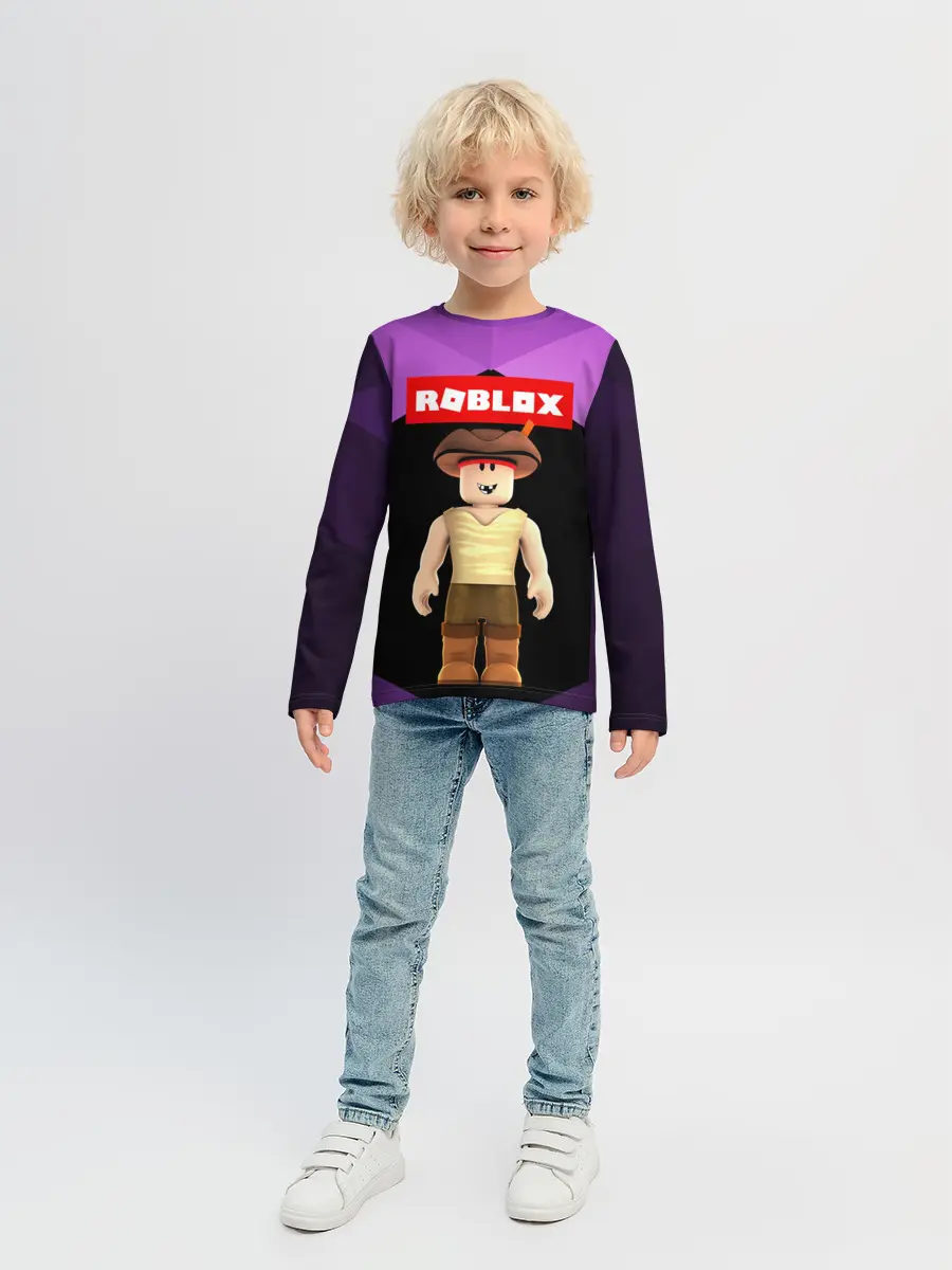 Детский лонгслив / ROBLOX | РОБЛОКС