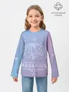 Детский лонгслив / Знак Водолей