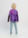 Детский лонгслив / фиолетовый китай
